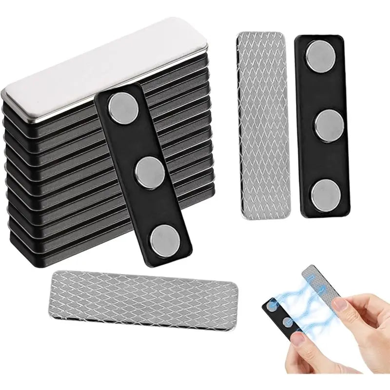 aimants magnétiques noirs adhésifs rideaux moderne pièces grille métallique stores occultants douche