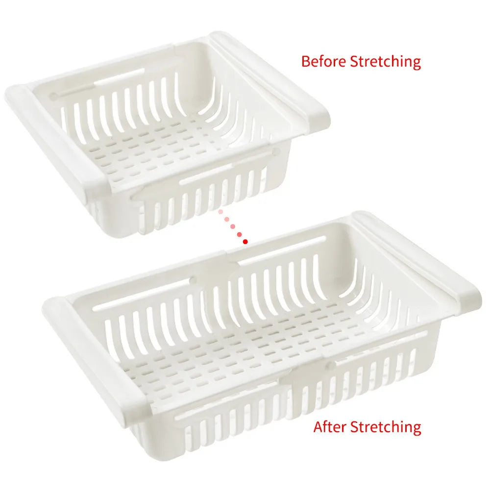 boîtes rangement réfrigérateur moderne rose bleu blanc perforées respectueuses environnement pliables clips poignées
