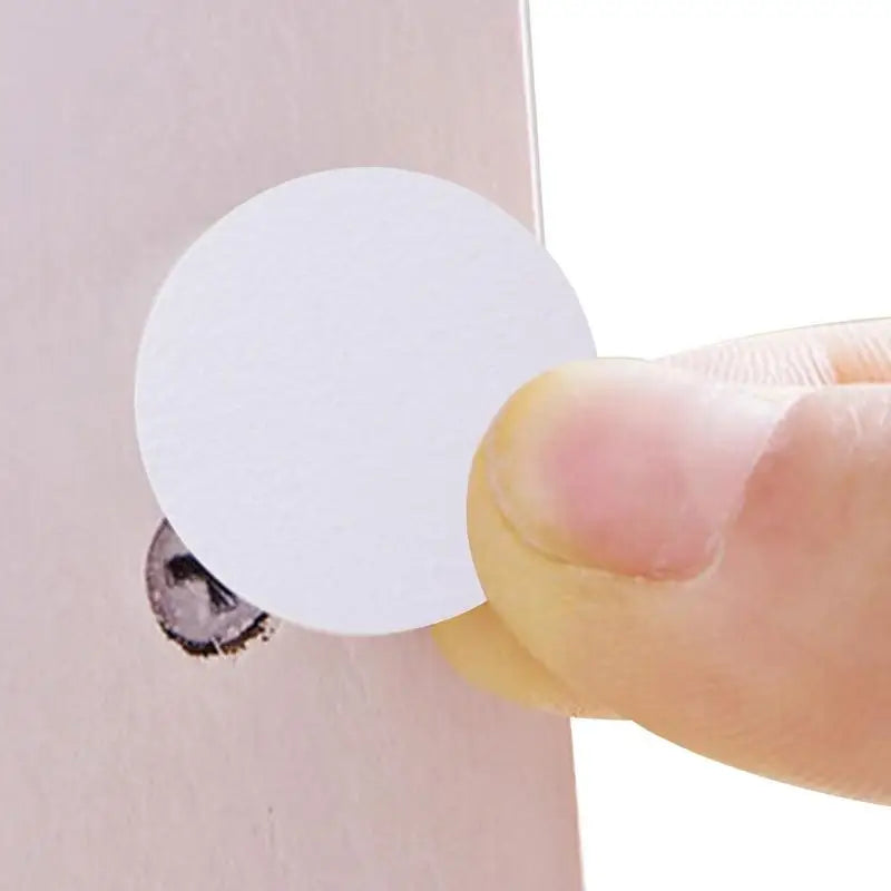autocollants adhésifs vis meuble pvc modernes blanc marron foncé texture bois aimants decoration maison
