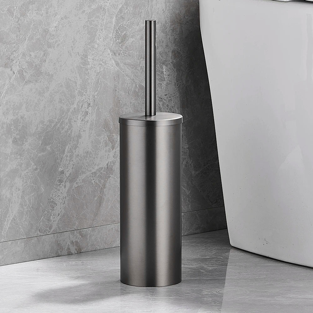 brosse wc murale acier inoxydable or noir argent moderne poignée