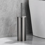 brosse wc murale acier inoxydable or noir argent moderne poignée