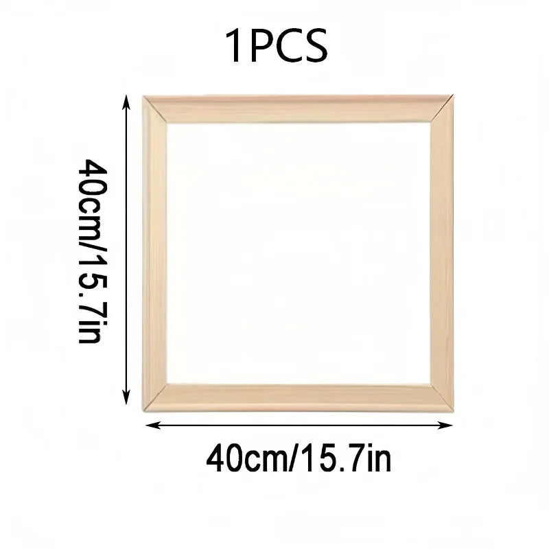 cadres mural bois naturel classique 30x30cm 30x40cm 40x40cm 40x50cm 50x50cm