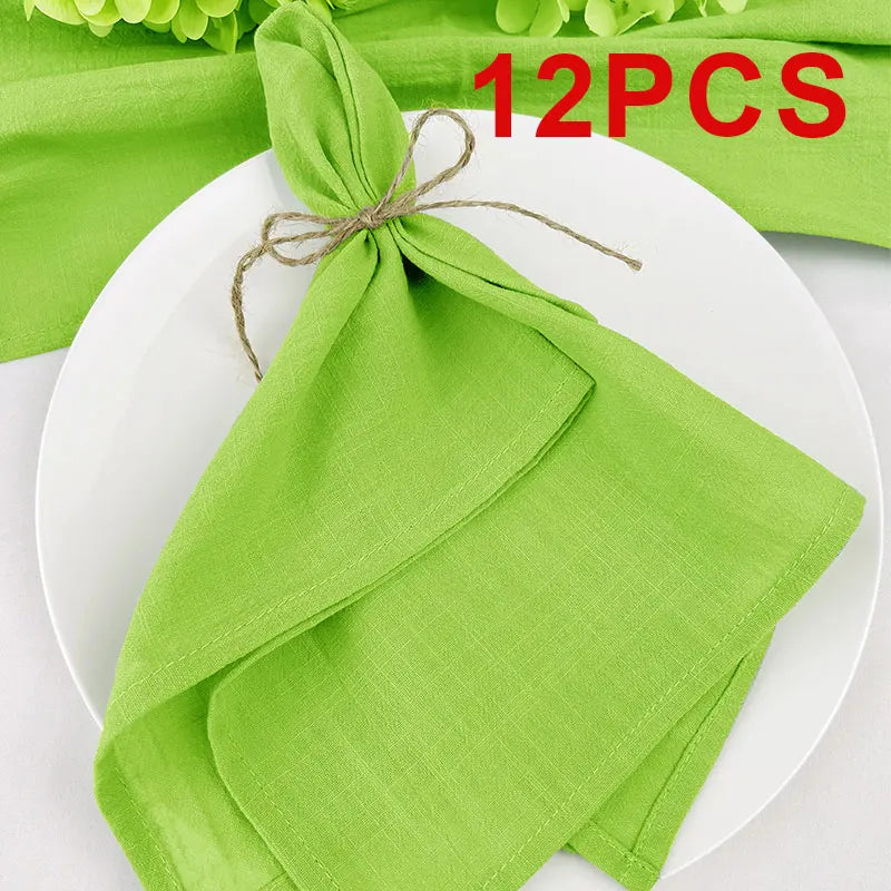 serviettes table violet blanc texture lin classique 40cm 40cm pack 6pcs pack 12pcs pack