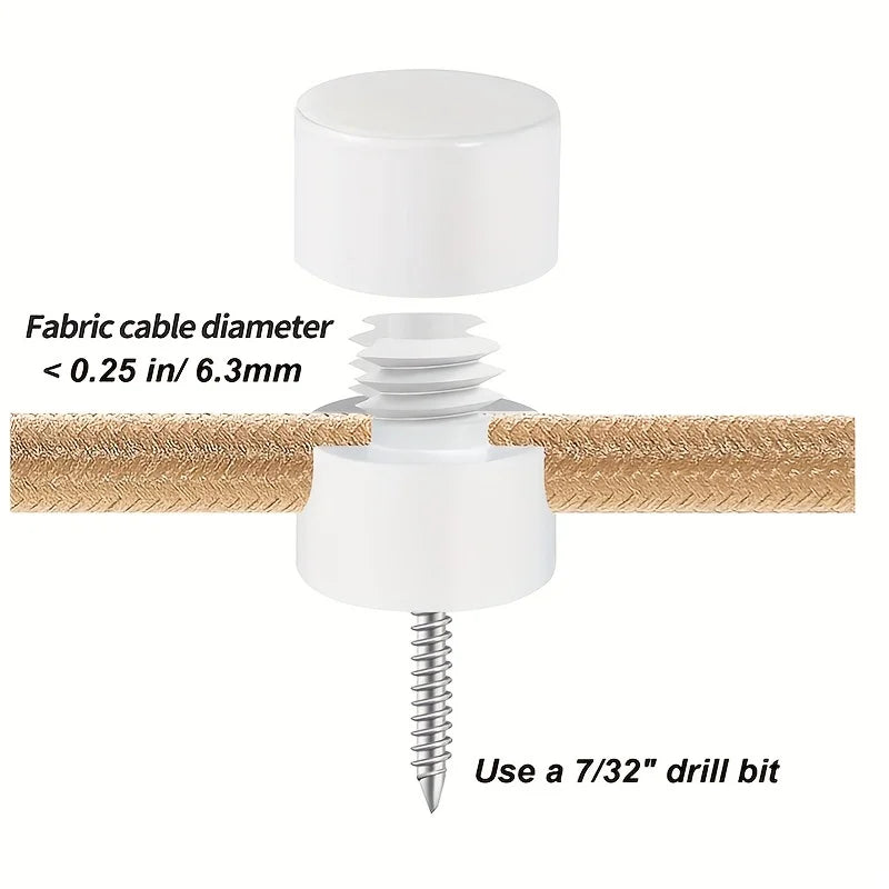 supports câble moderne blanc doré rond lisse facile ventilation lustre