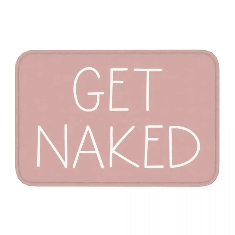 tapis bain noir motif lettre blanche moderne doux antidérapant salon chambre décoration maison