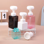 distributeur savon liquide mousse moderne blanc vert rose noir transparent