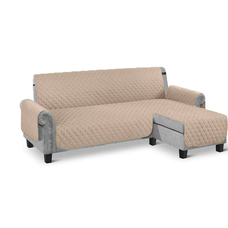 housse canapé polyestère gris diamond check élastiques moderne salon lavable machine
