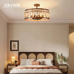 lampe cristal bronze moderne élégante lumière chaude neutre transparent chambre salon