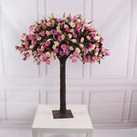 arbre artificiel fleurs naturel moderne minimaliste blanc rose violet rouge décoration extérieur anniversaire mariage