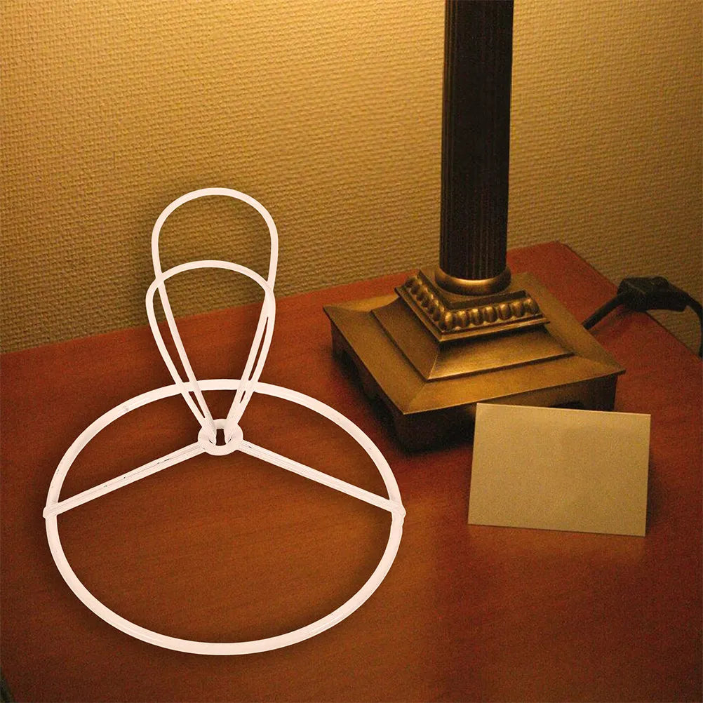 support chapeau blanc minimaliste fil fer opaquet lampes luminaires cm 10 cm