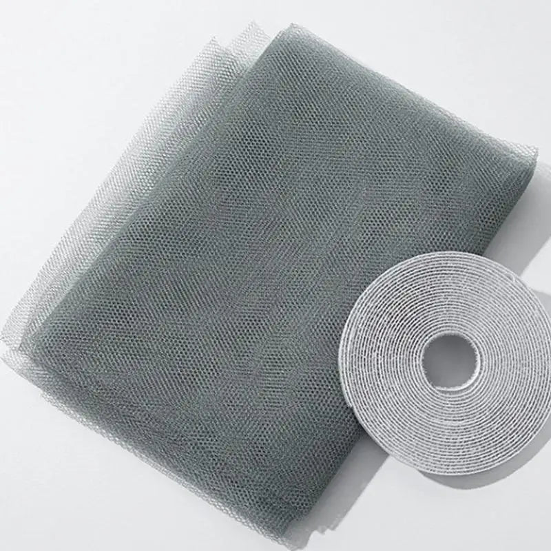filet anti moustiques polyester auto adhésif velcro noir gris blanc moderne