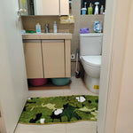 tapis camouflage vert pelucheux résistant décoloration moderne salon chambre voyage camping