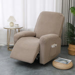 housses fauteuil relax tissu motifs gris moderne adhésif poche salon extérieur