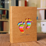 boîtes rangement marron girafe arbre pieds enfant scrapbooking photos animaux enfantinscriçãopta