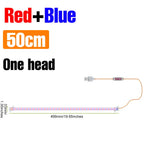 lampe led plante 30 50cm blanc rose bleu moderne clips adaptable usb