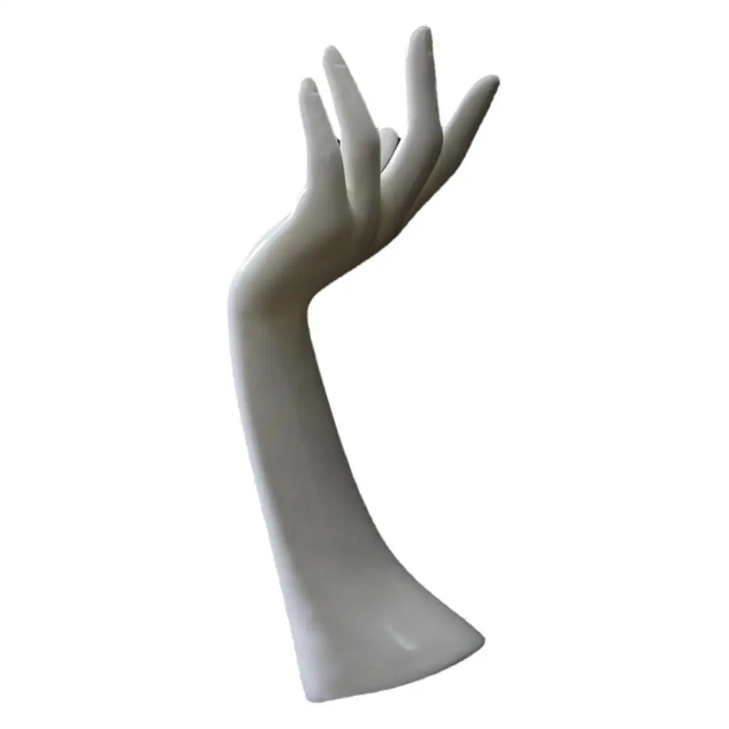 présentoir bijoux blanc moderne mannequin main haute qualité display holder opacité