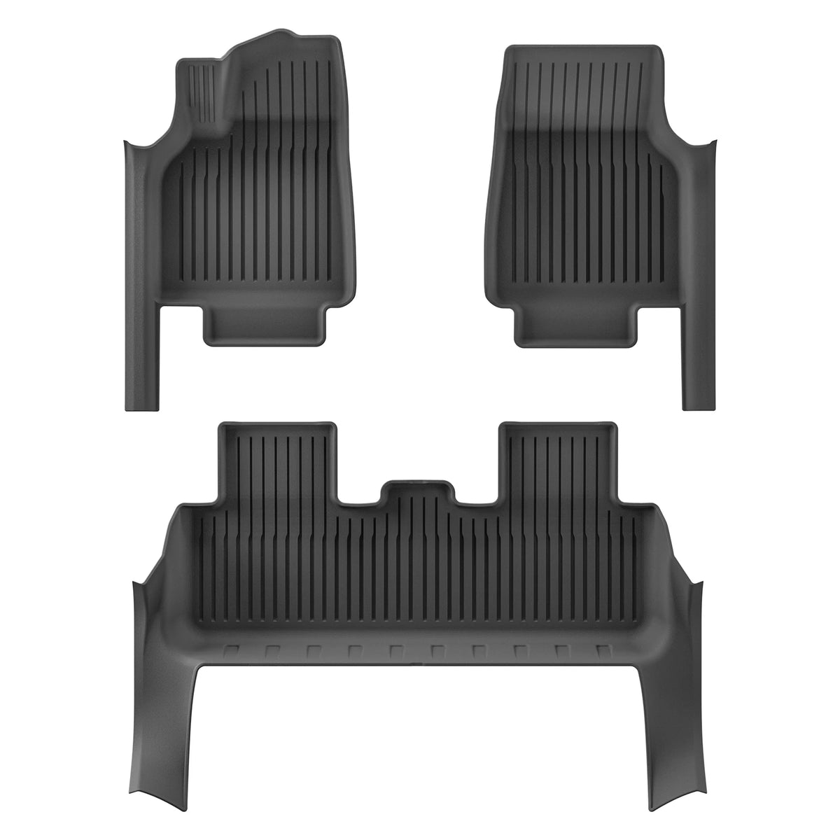 tapis sol voiture noir rayures horizontales moderne clips facile nettoyageintérieur auto protection