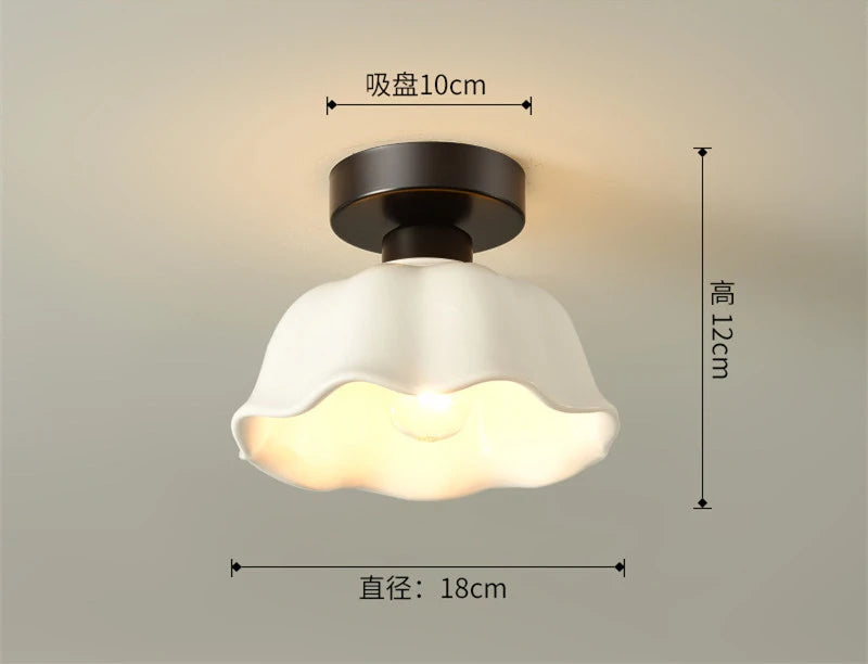 lampe moderne acrylique verre céramique blanc doré rayures horizontales minimaliste