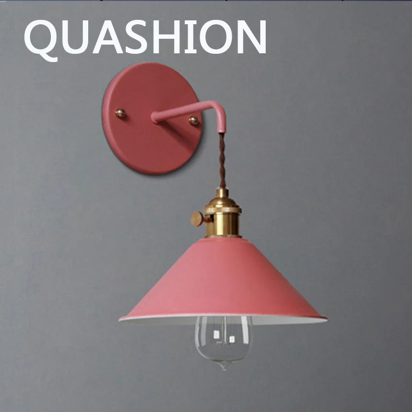 applique murale led moderne luminaire intérieur coloré chambre salon cuisine couloir décoratif