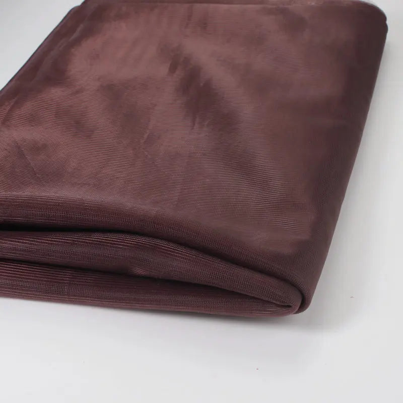 tissu polyester acrylique respirant moderne élégant translucide beige blanc noir rose pâle bleu fine