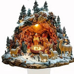 Ornement de centre de table moderne pour décoration de Noël
