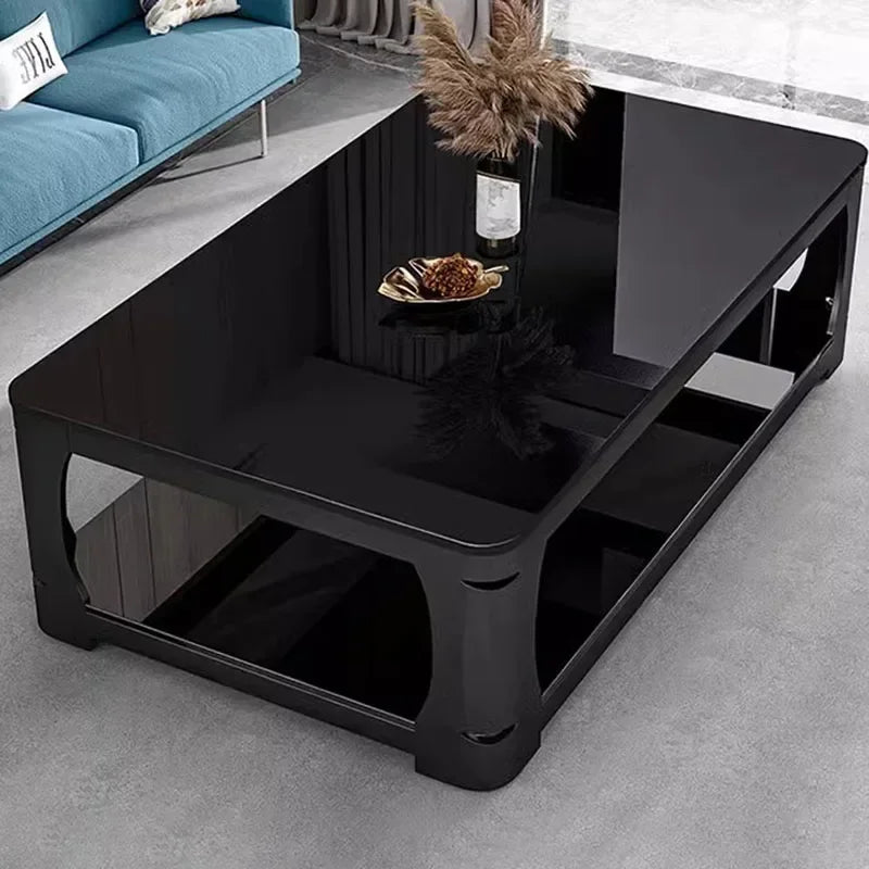 table basse moderne marbre blanc gris noir minimaliste maison salon