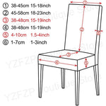 housses chaise élastiques universelles vert clair beige gris motif géométrique moderne adhésif polyester elasthanne
