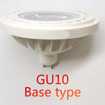 projecteur led ampoule gu10 g53 blanc moderne grille refroidissement 100000h