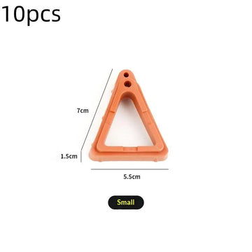 pieds pot fleurs orange modernes drainage plantes intérieur extérieur 9cmx7cm