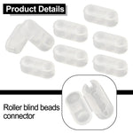 connecteurs plastique transparents moderne adhésifs rideaux enrouleurs 10 30 50 pièces