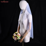 voile mariée blanc bord classique peigne romantique soirée