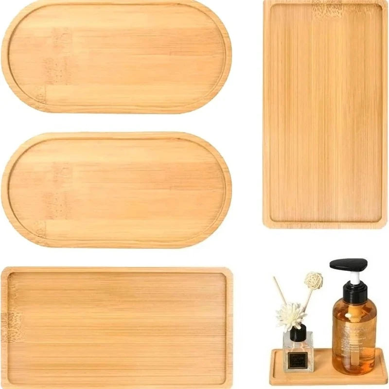 assiettes bambou naturel minimaliste assiettes décoratives rustiques plateaux thé tasses coquetiers