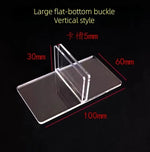 clip magnétique acrylique transparent moderne fonctionnel affiche support publicitaire clips
