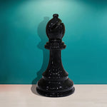 pièces d'échecs géantes résine couleurs personnalisables classique motifs géométriques décoration extérieure