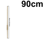 lampe murale dorée moderne 60 90 120 cm vis câble électrique