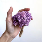 bouquet artificiel multicolore feuilles séchées décoration intérieure anniversaire mariage minimaliste DIY