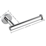 porte serviettes chrome moderne porte papier toilette crochet ensemble salle bain organisation quincaillerie acier