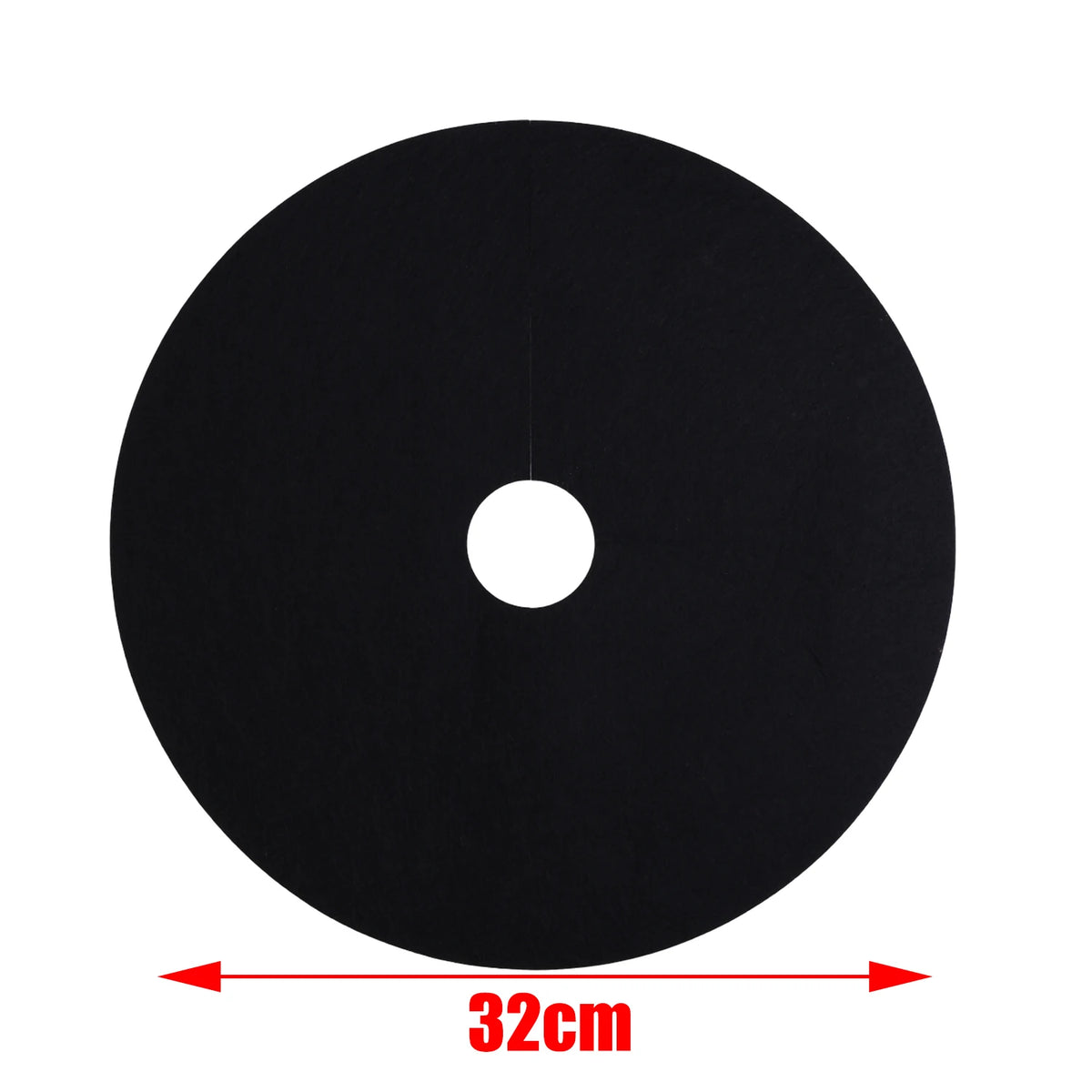 anneaux protection racines plantes noirs adhésifs texture rugueuse uv résistants pratique utilitaire jardins