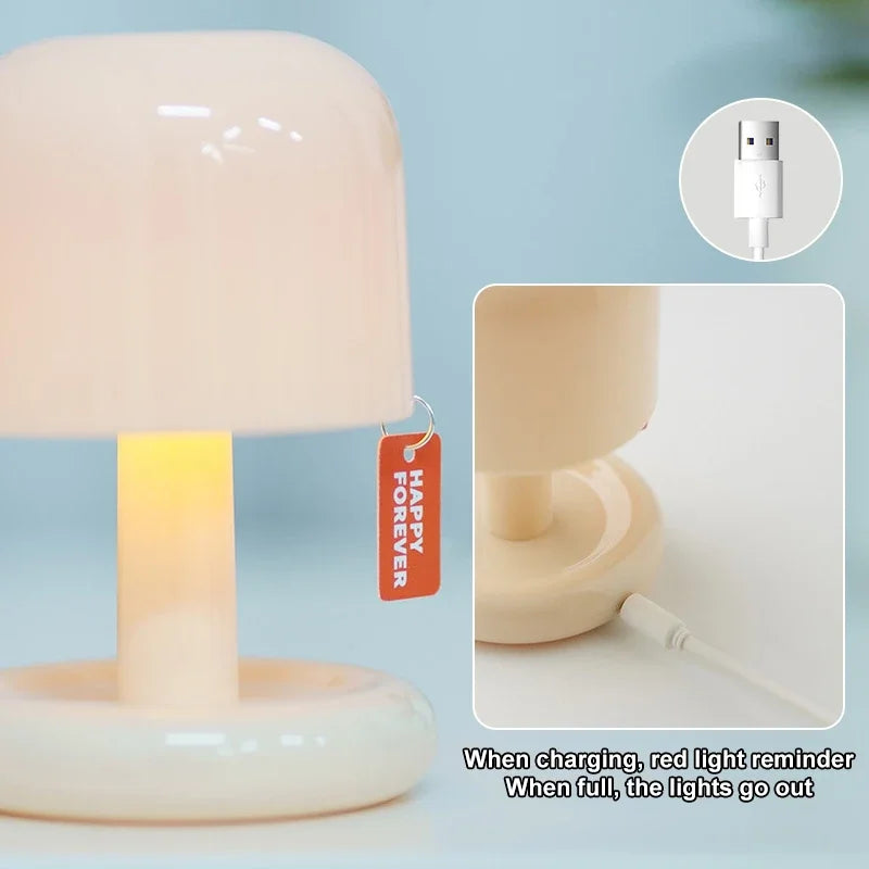 lampe table moderne blanc cassé mat alliage aluminium recharge usb chambre coucher