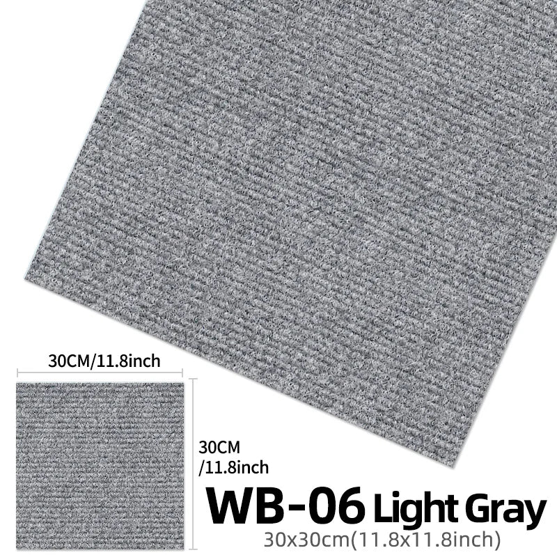 tapis auto adhésifs carreaux géométriques 30x30cm polyester moderne imperméable intérieur salon cuisine salle bain
