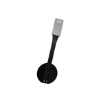lampe lecture flexible noir blanc moderne clip recharge usb étude nuit luminosités yeux amicaux