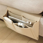 sac rangement gris feutre pliable rangement moderne poche centrale arrièreversible salon