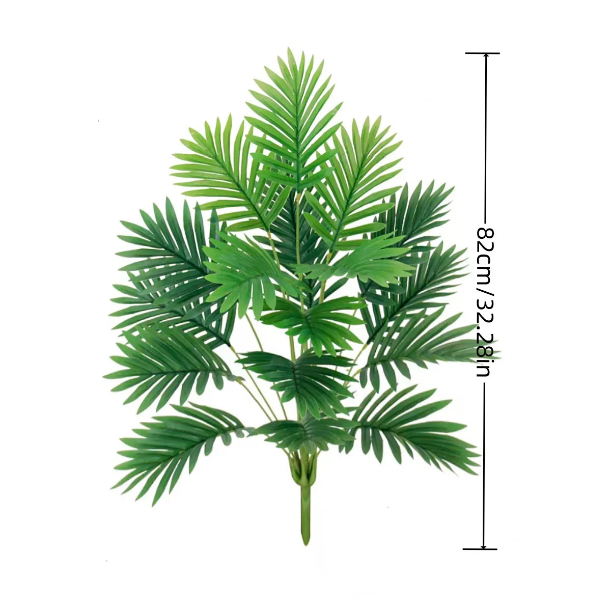 Plante artificielle palmier feuilles vertes pot moderne décoration intérieure mariage anniversaire