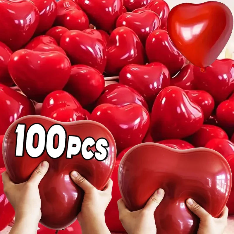Ballon love rouge 10 pouces décoration mariage