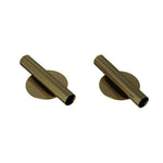 support mural métal moderne or rose doré rond cœur fixations doubles faces fleurs eucalyptusintérieur