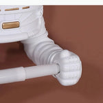 distributeur papier toilette astronaute blanc doré moderne porte serviettes papier