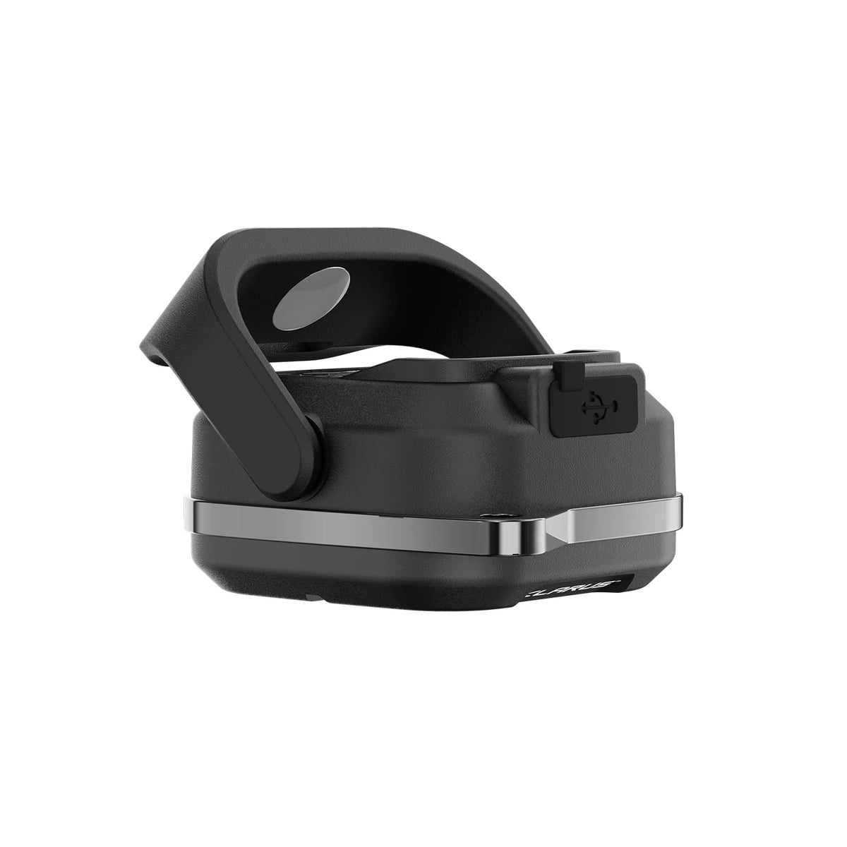 lampe torche gris jaune led rechargeable clip portable 600 lumens variateur modernèle