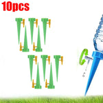 arrosage gouttelettes kit plantes auto arrosage bleu vert bouteille plastique valve ajustable modernes pratique