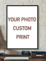 imprimé personnalisé photo moderne cadre noir 20x30cm 30x40cm 40x50cm 40x60cm 50x70cm 55x80cm