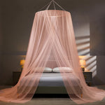moustiquaire dôme suspendu transparent décoration romantique lit adulte polyester insecticide traitéextérieur camping voyage